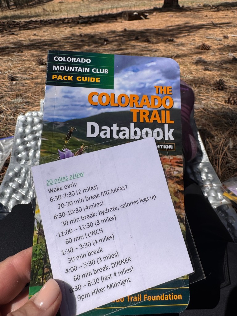Colorado Trail data book